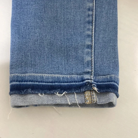 Frame Denim Le Skinny De Jeanne Mid Rise Skinny Cropped Jeans Size 27 - Picture 4 of 6